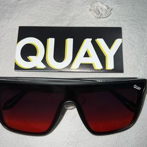 QUAY nightfall (matte black/brown to maroon)